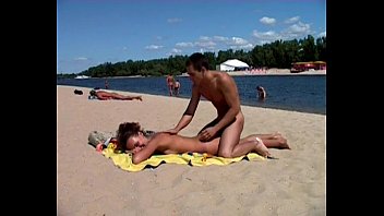 beach voyeur nude Homemade double creampie