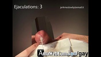 gay hands without cum Gay muscle milking cum