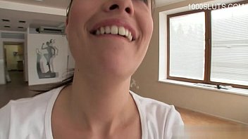 nerd by fucked cheerleader college to anal busty do homework her Wedding night small cock