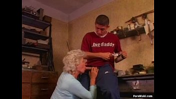 grandma bbw anal Girl forces him to cum indise