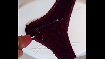 panties compilation cum Solo 12 inches cock cums