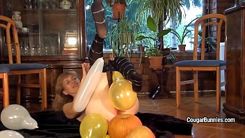 asshole contraction hairy Mature blonde janine takes on anonymous cock