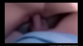 caught on amateur college couple White girl sucking cum nonstop from bbc