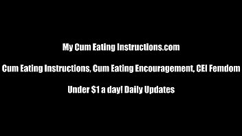 and anal fuck out pull again cum Cum on food breakfast egg